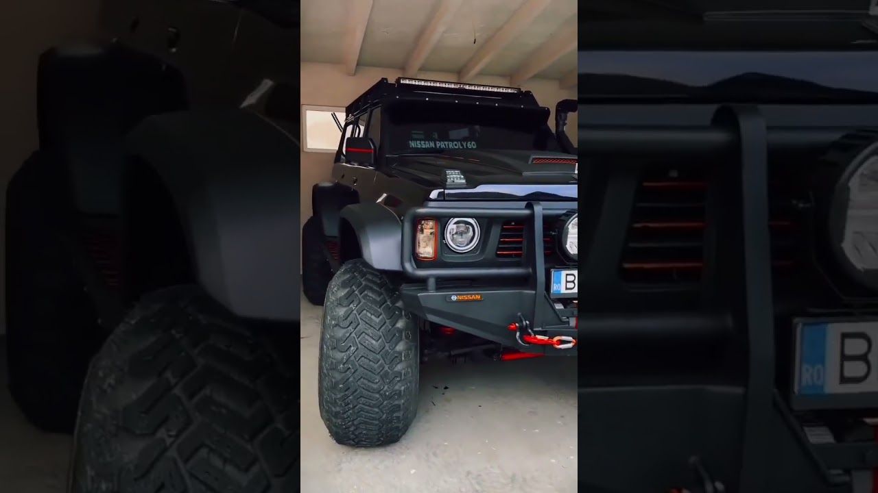 NISSAN PATROL Y60 #offroad #automobile #modified #jeep #shorts #nissanpetrol #nissan