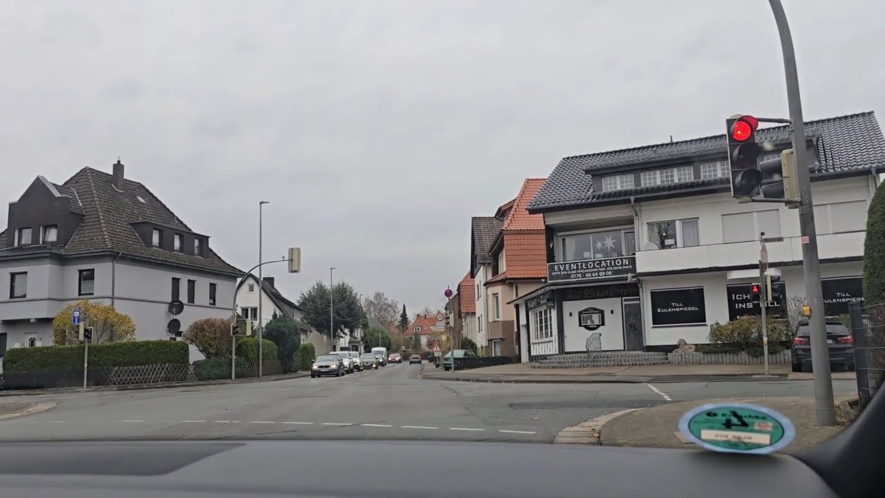 Bielefeld - Bad Salzuflen, Germany 🇩🇪 Morning drive | #DrivingTour #shortdrive #NorthRhineWestphalia