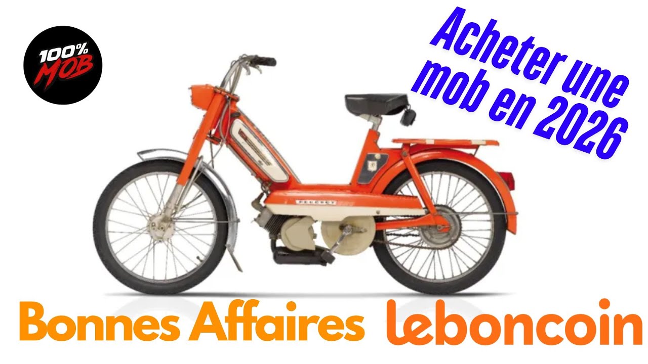 Acheter une Mobylette en 2026 😜 Les bonnes affaires sur leboncoin