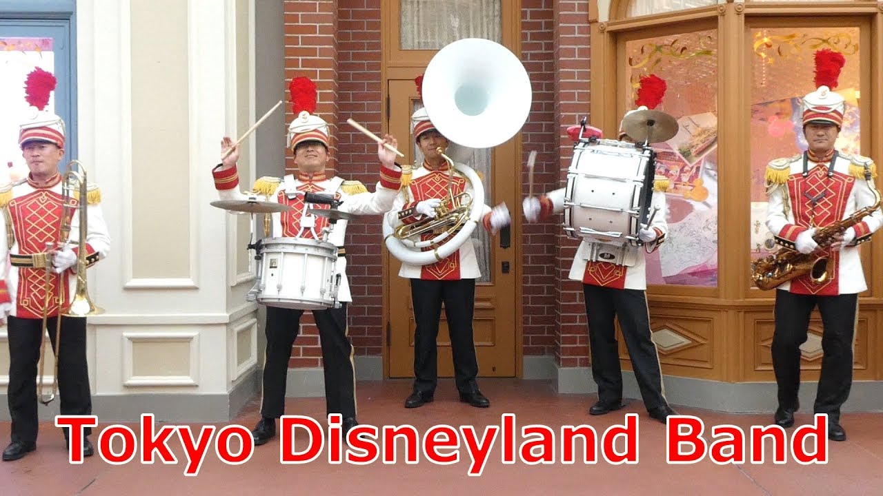 ラス曲、スネアドラムさんメインで(^^)　2019.02　ディズニーランド　TDL　TDLバンド　Tokyo Disneyland Band