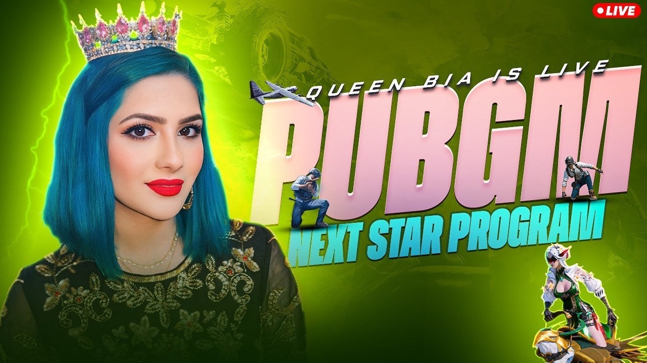 QUEEN BIA IS LIVE. PUBGMOBILE