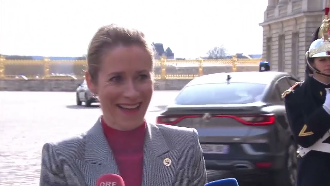 Kallas in Versailles: Ukraine has a place in the European Union