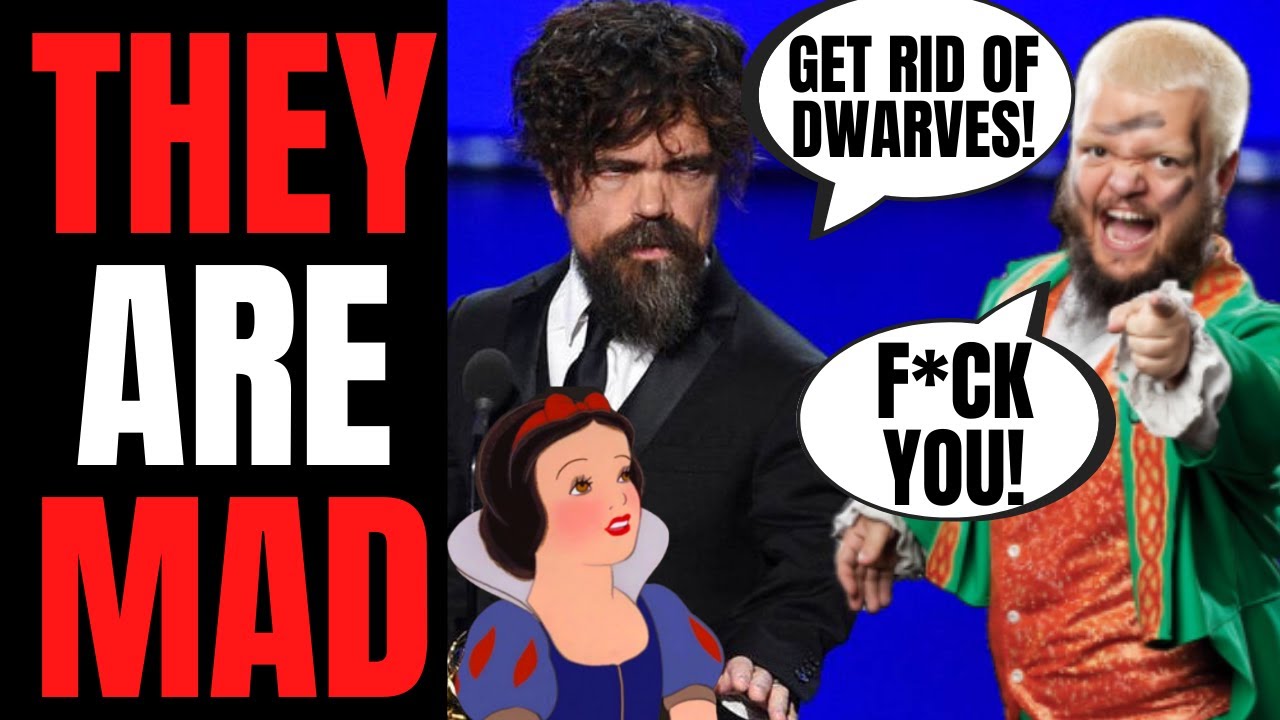 Peter Dinklage Gets DESTROYED By Dwarf Community After Disney Says They're Changing Woke Snow White