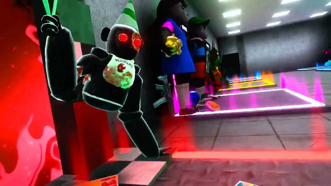 playing scary baboon