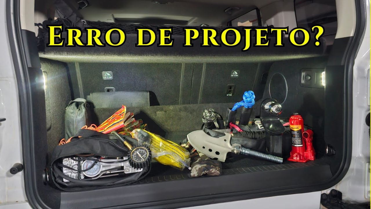 Porta-malas do Tank 300: problemas e soluções