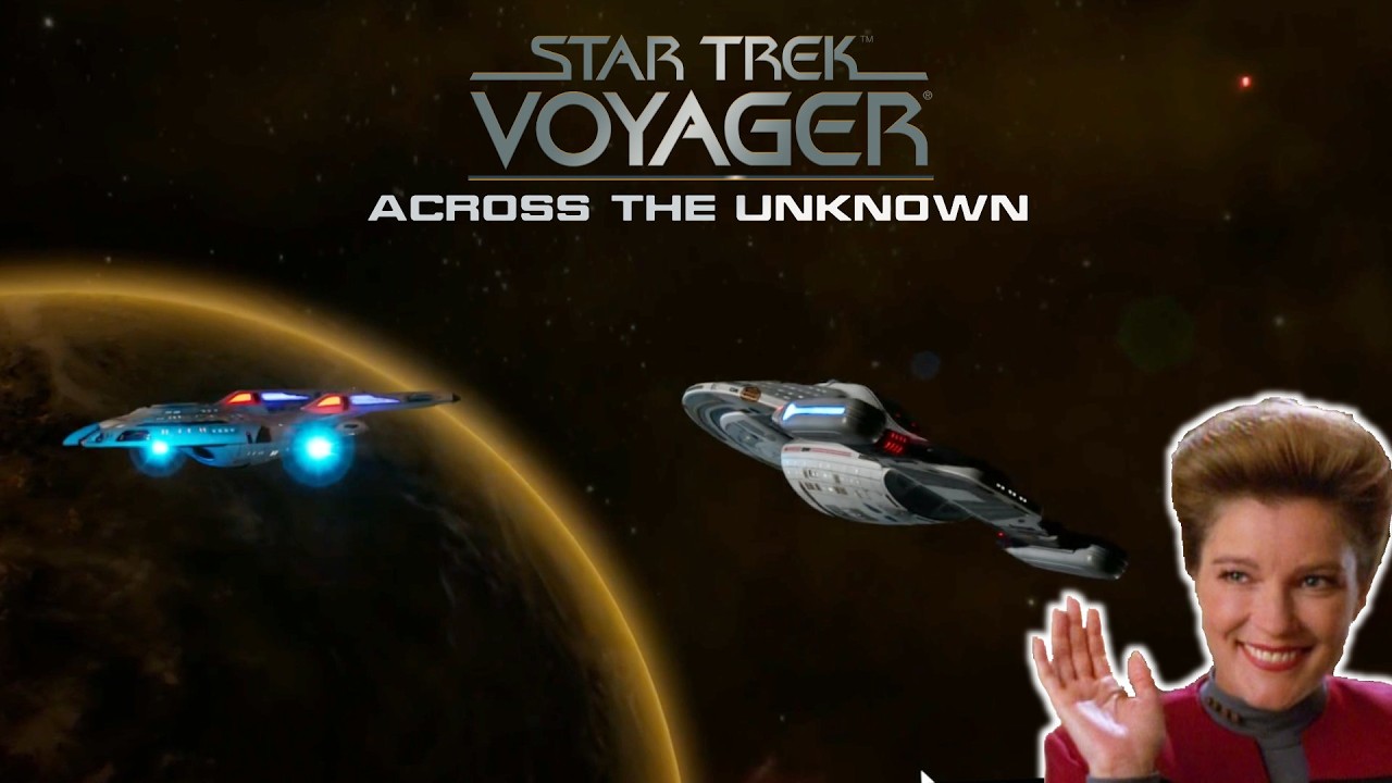 Kriegsschiff Voyager regelt | Live Let's Play Star Trek: Voyager - Across the Unknown