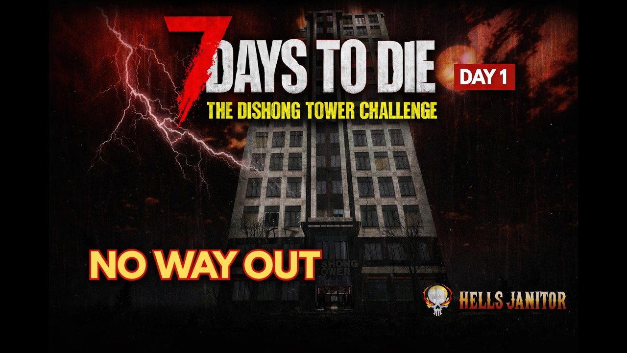 Locked Inside Dishong Tower – Day 1 Survival