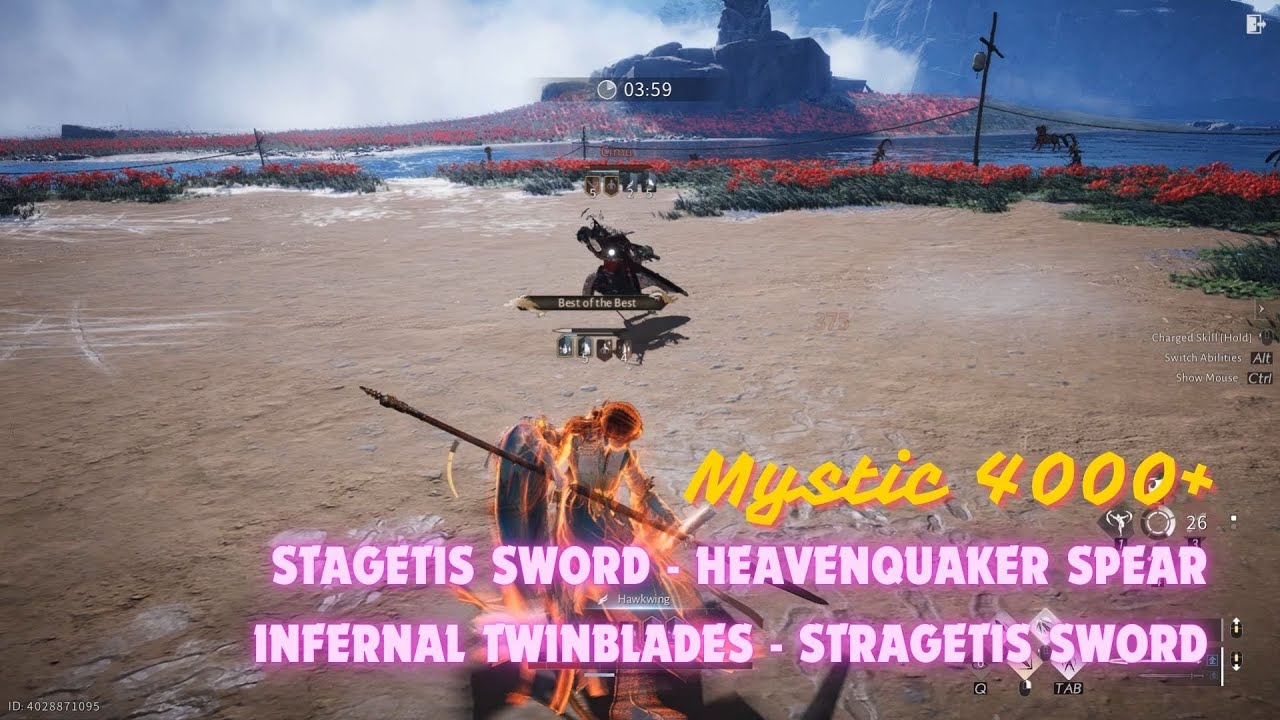 Where Winds Meet - PVP Arena Mystic 4000+ - Cửu Kiếm Cửu Thương VS Song Đao Cửu Kiếm