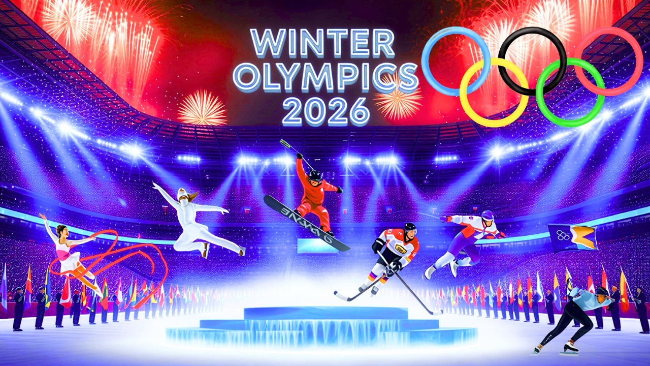 WINTER OLYMPICS Milan&ndash;Cortina 2026 ITALY ❄️ OPENING CEREMONY &mdash; Parade of Nations & Fireworks Finale