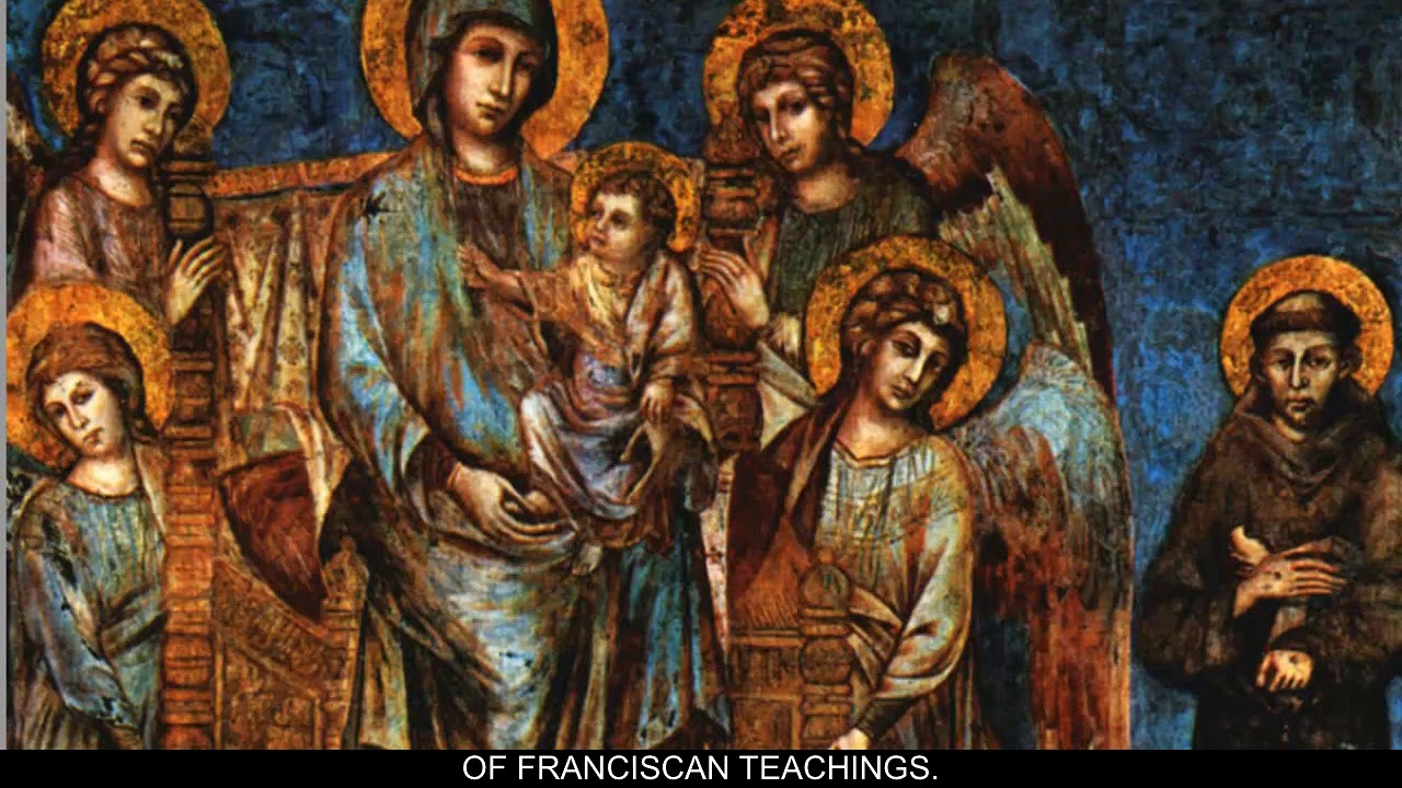 13th to 14th C Perspective St Francis Cimabue and Giotto cc