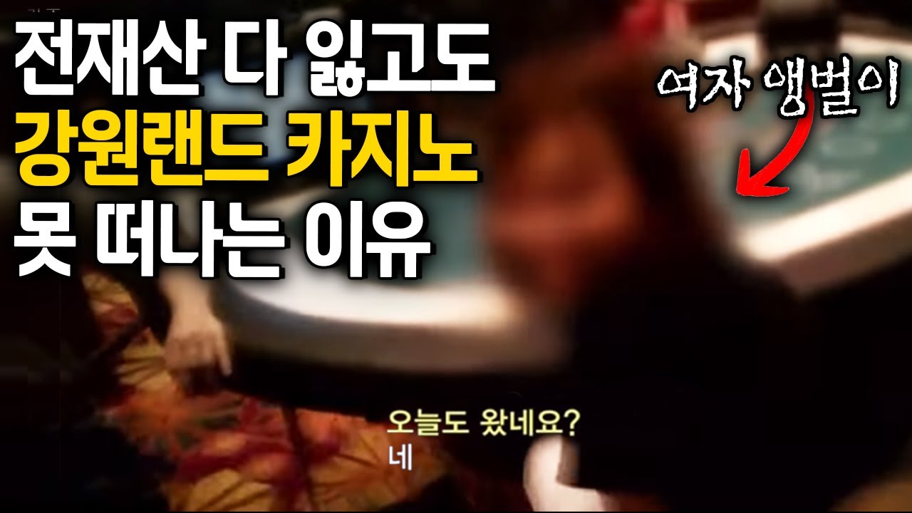 강원랜드 VVIP부터 앵벌이까지... 강원랜드 카지노를 떠나지 못하는 진짜 이유 (철봉TV 1시간 몰아보기)