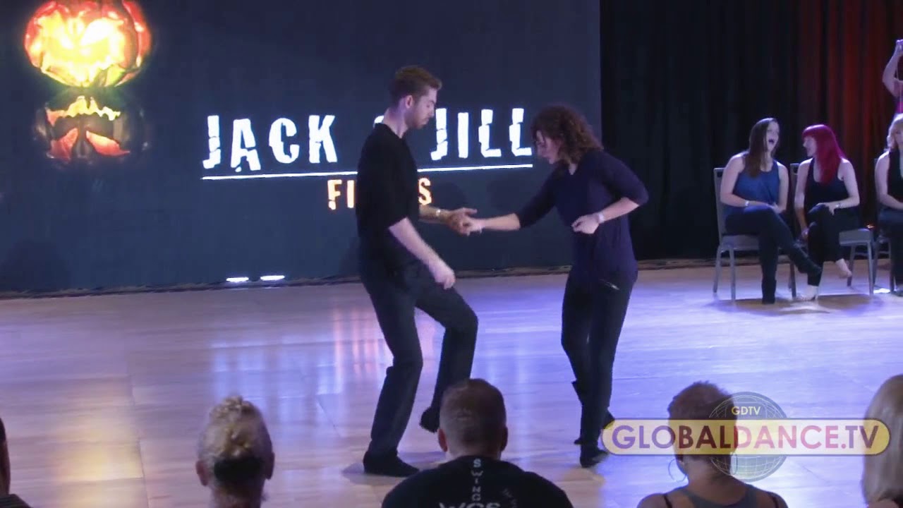 Aidan Keith-Hynes & Bryn Anderson - 3rd Place All-Star/Champ Jack & Jill - Halloween SwingThing 2017