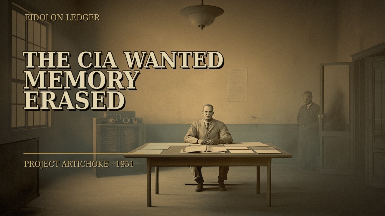 The CIA Wanted Someone Who Wouldn't Remember | Project Artichoke