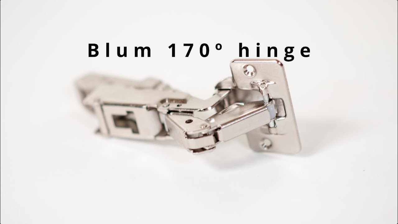 Blum 170&ordm; Hinge: Full Tutorial