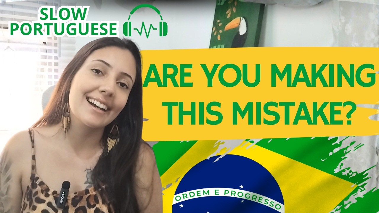 Why You Can't Understand Real Portuguese | Easy Portuguese Talk (Comprehensible Input)