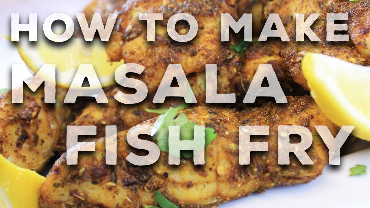 Masala Fish Fry | Gluten Free Recipe - With My Little Kitchen