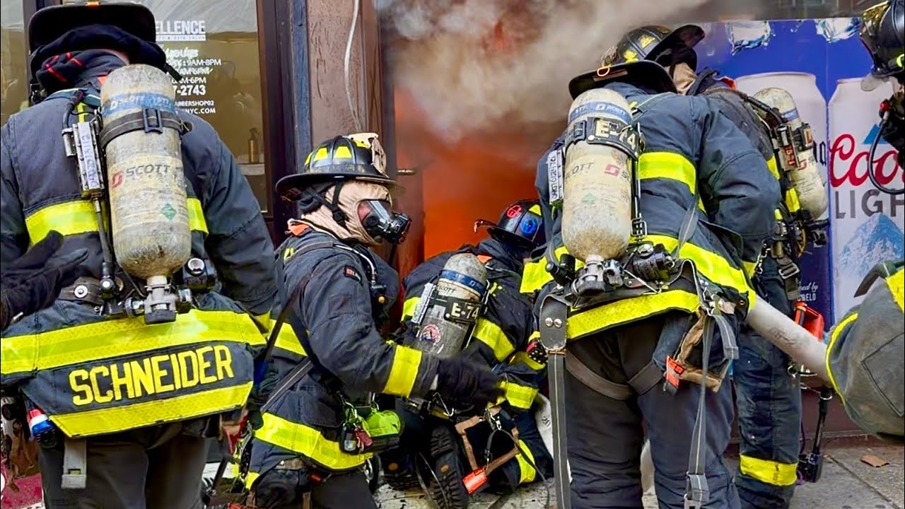 🌟 EARLY ARRIVAL 🌟 FDNY Manhattan 10-75 Box 1136 Heavy Fire in a Store with Heavy Clutter Conidtions 