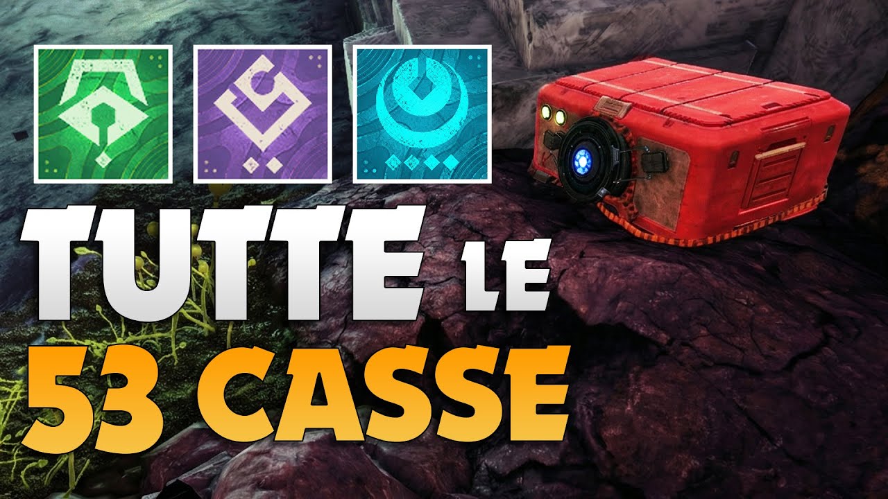 Location TUTTE LE 53 CASSE ABILITÀ | Collezionabili | Kepler | I Confini del Destino - [Destiny 2]