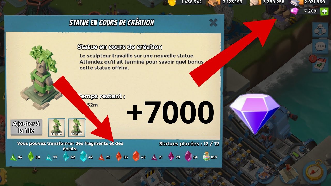 J'économise TOUT sur Boom Beach pour cette année 2025 !