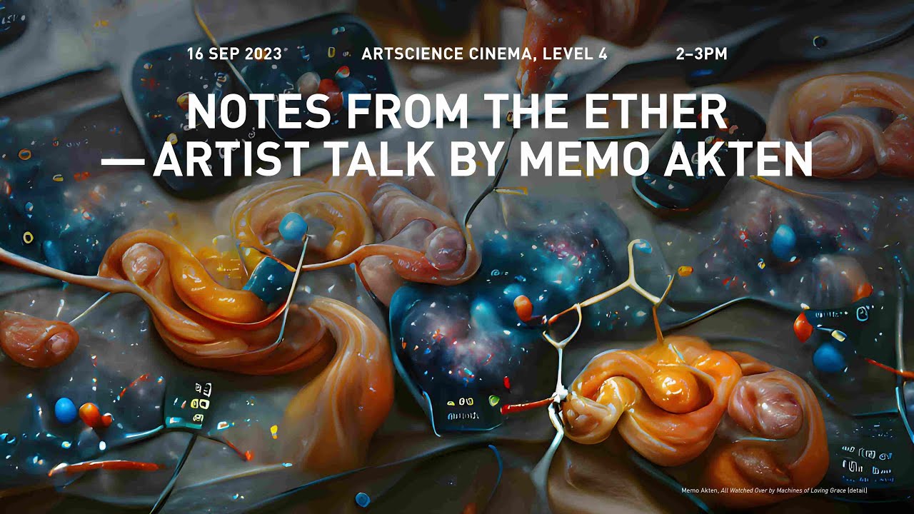 Notes from the Ether – Artist Talk by Memo Akten