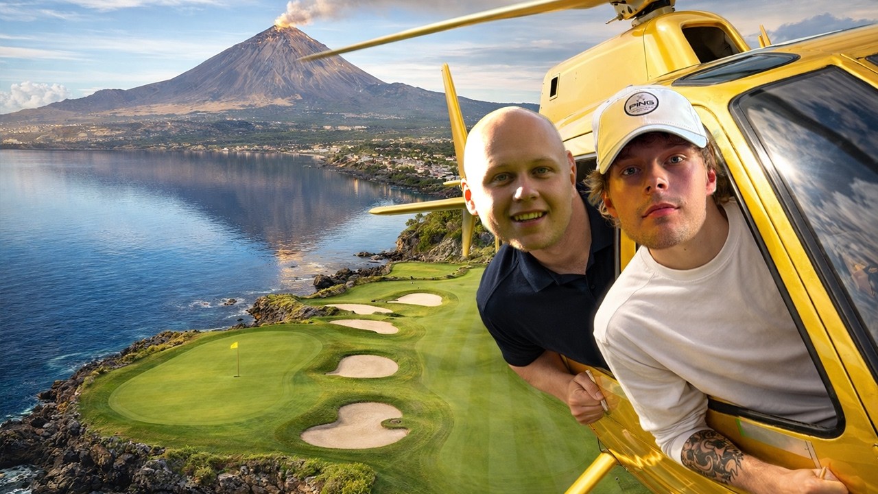 VI FLÖG TILL SPANIEN FÖR ATT SPELA GOLF