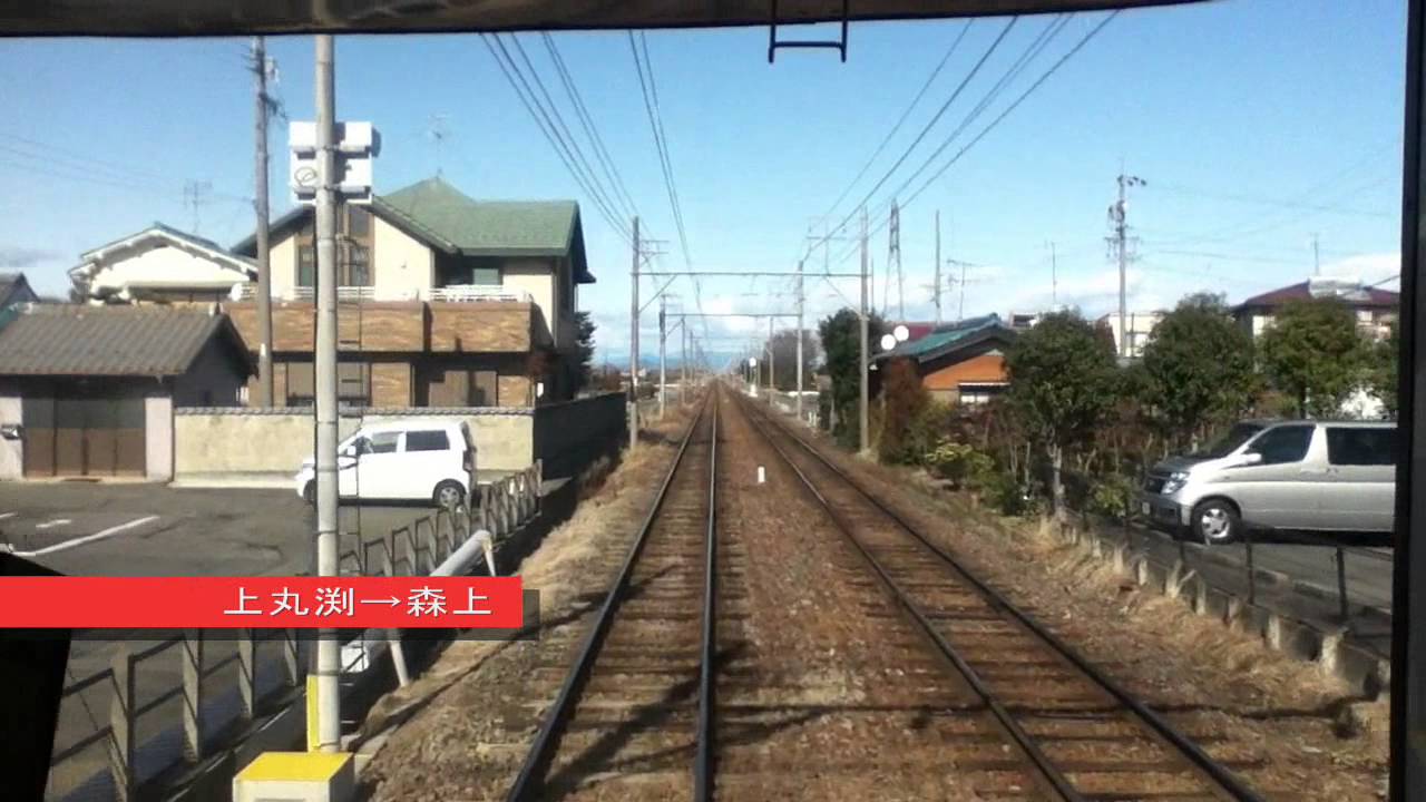 HD 720p 【 前面展望 】 名鉄尾西線 津島 ～ 名鉄一宮 Meitetsu Line