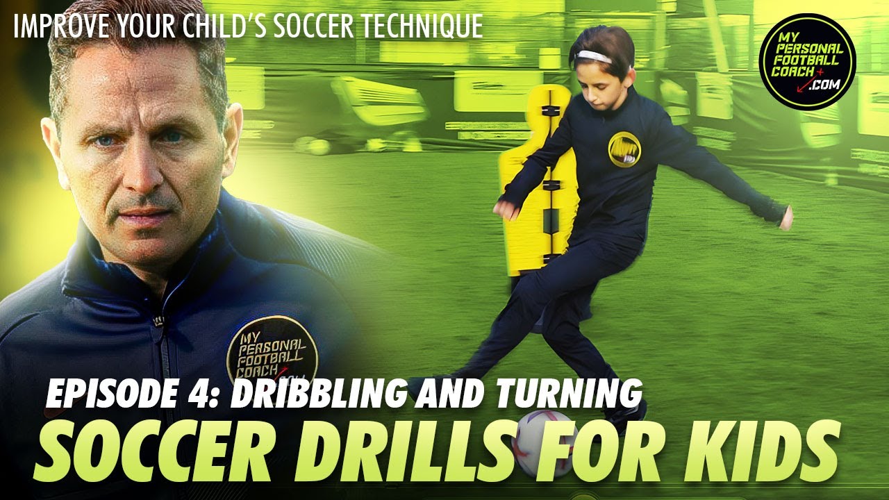 Soccer Drills For Kids: Episode 4 - Dribbling & Turning