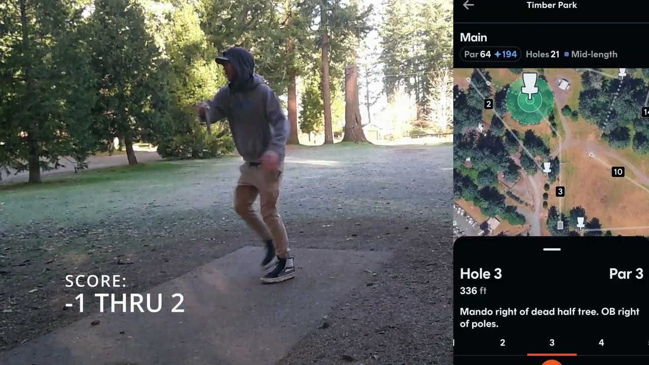 Average Disc Golfer at Average Oregon Courses - 6 - Timber Park