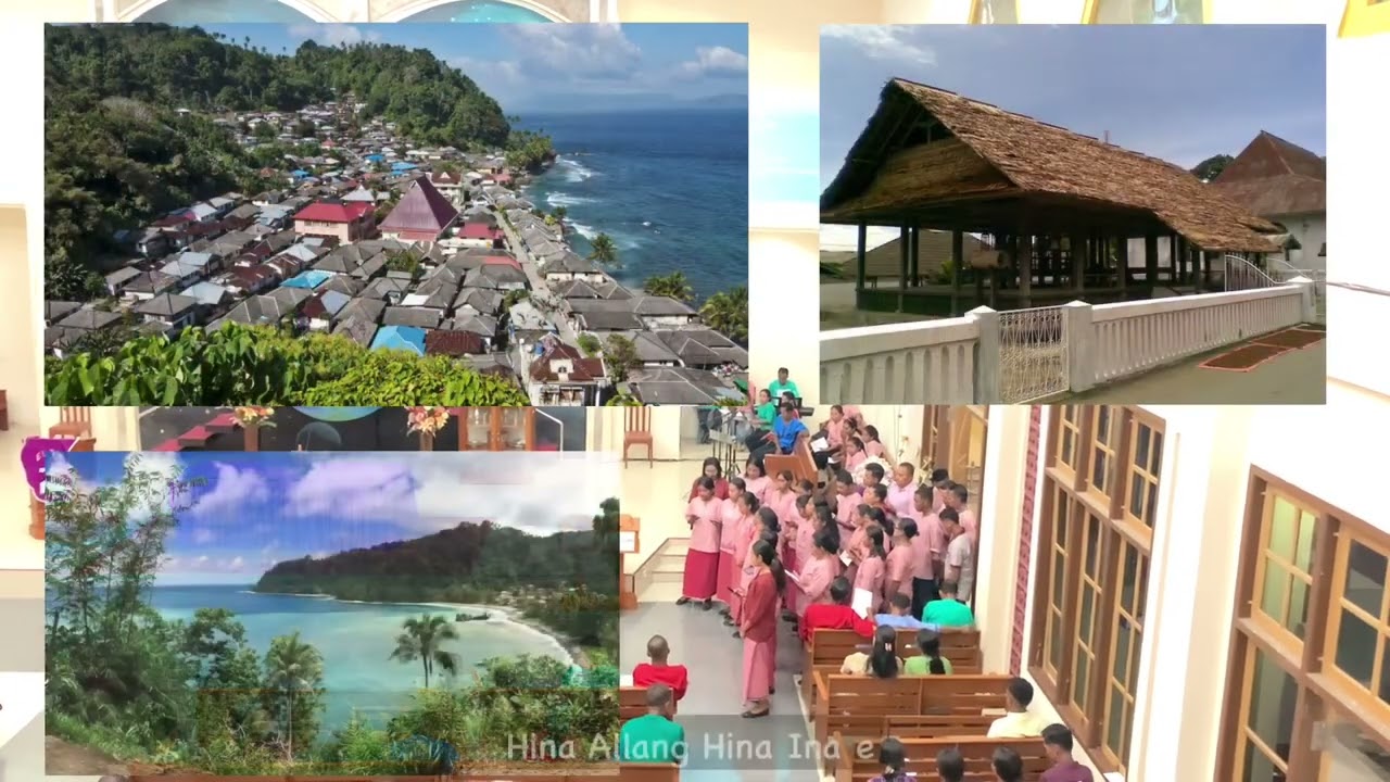 Lagu NEGRI ALLANG - HINA ALLANE + Lirik | PS. AMGPM Ranting Irene 1 | HUT-76 Allang Asaude