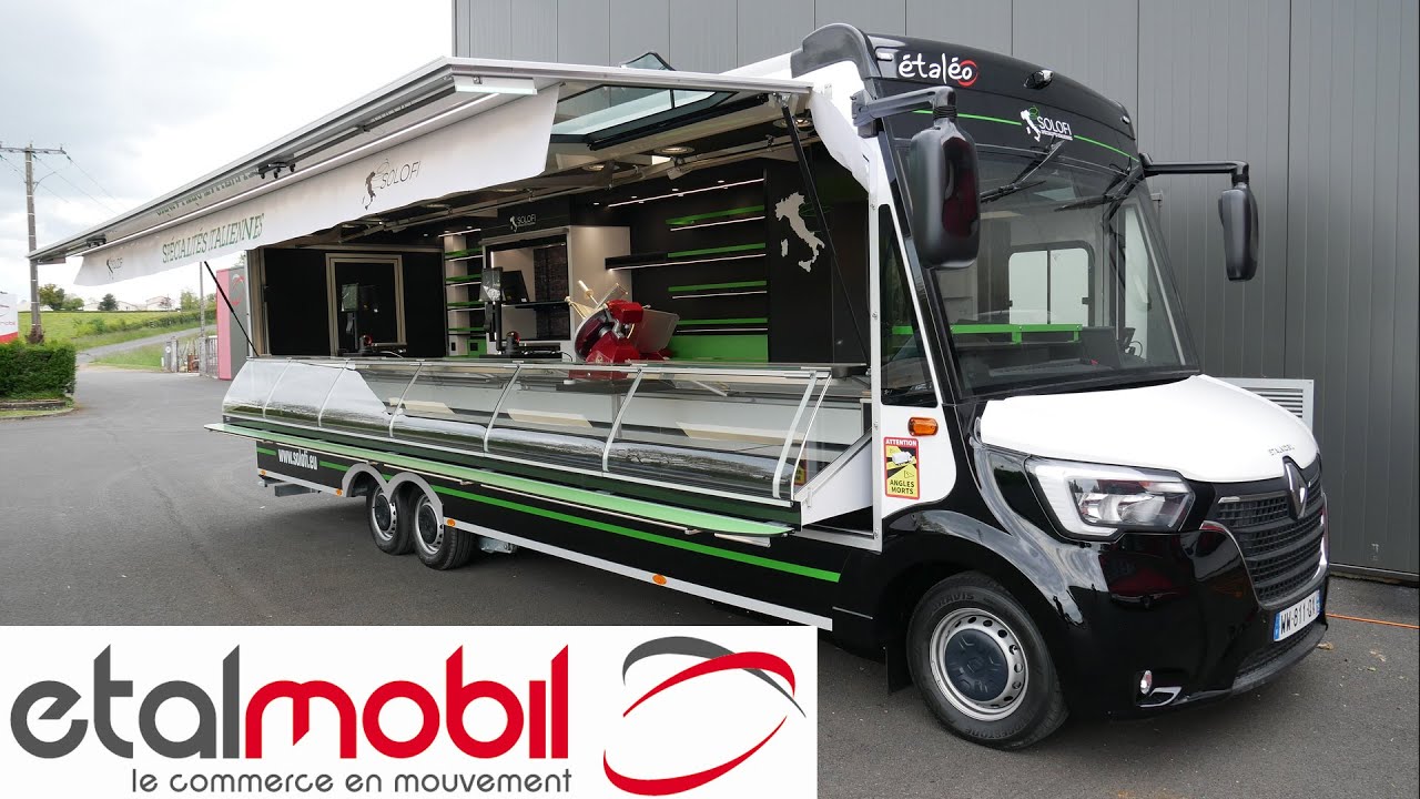 #132 - Camion magasin en poids lourd pour la vente de produits Italiens - 111047 - Etalmobil -
