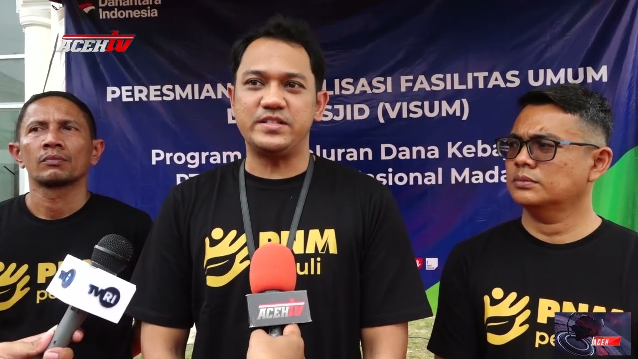 PT.  PNM RESMIKAN REVITALISASI FASILITAS UMUM DAN MASJID DI ACEH BESAR