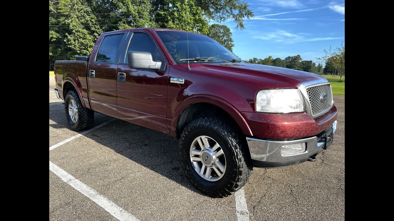 2005 Ford F-150 Lariat 4 Door Crew Cab Pickup Truck (230,285 Miles)