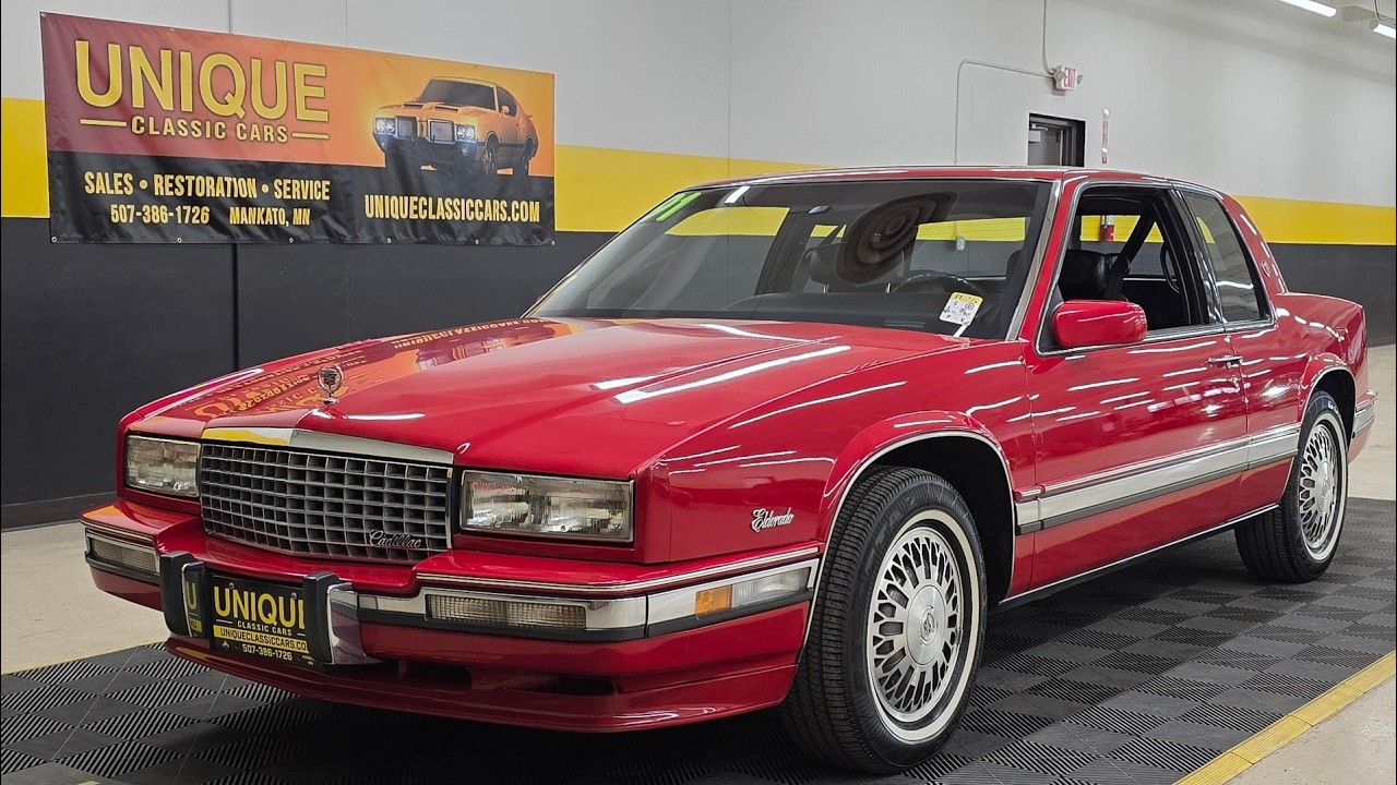 Cadillac Eldorado 1991 года выпуска | Продается за 22 900 долларов.