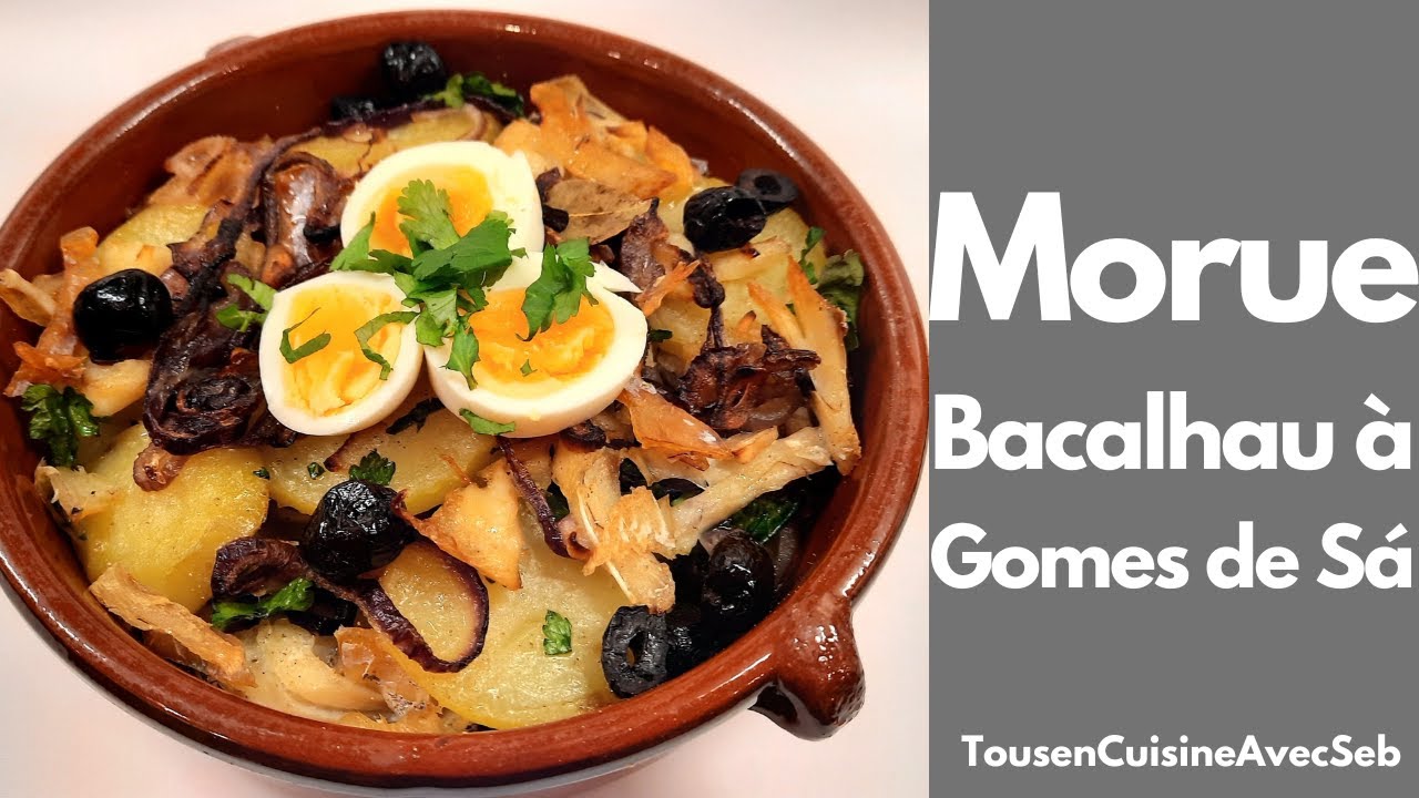 RECETTE de MORUE 🇵🇹 BACALHAU &agrave; Gomes de S&aacute; 🇵🇹 (Tous en cuisine avec Seb)