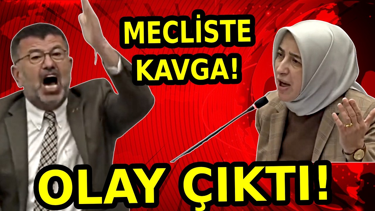 Mecliste Gerginlik Çıktı! Veli Ağababa, Özlem Zengin, Ali Mahir Başarır Ne dedi? İşte O Anlar!