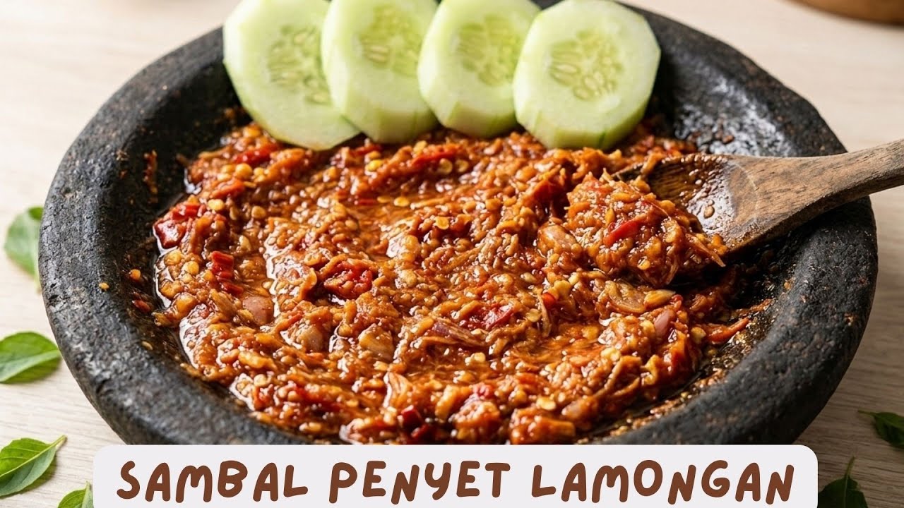 TERNYATA INI YANG BIKIN SAMBAL JADI GURIH DAN NIKMAT | RESEP  SAMBAL ALA PENYETAN LAMONGAN