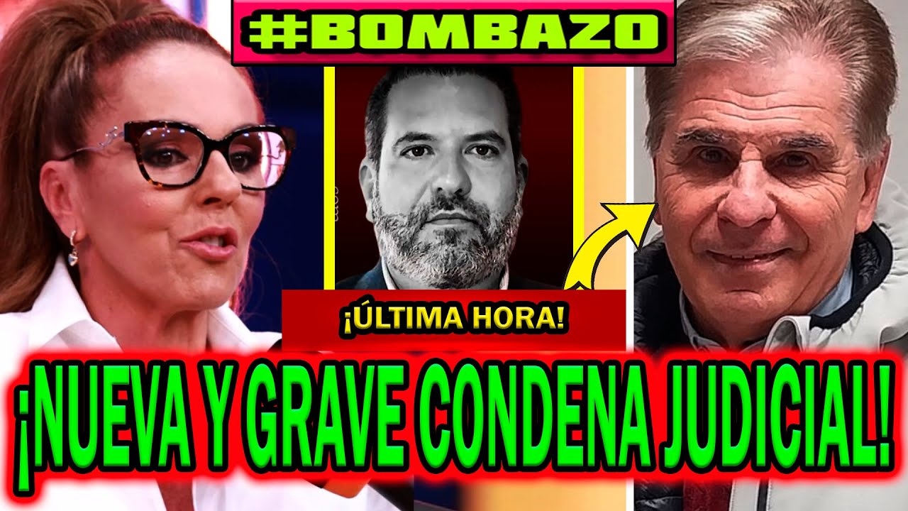 💥¡NUEVA Y GRAVE CONDENA! A `AMIGO´ DE ROCÍO CARRASCO Y FULMINANA A PEDRO RUIZ POR GLORIA CAMILA
