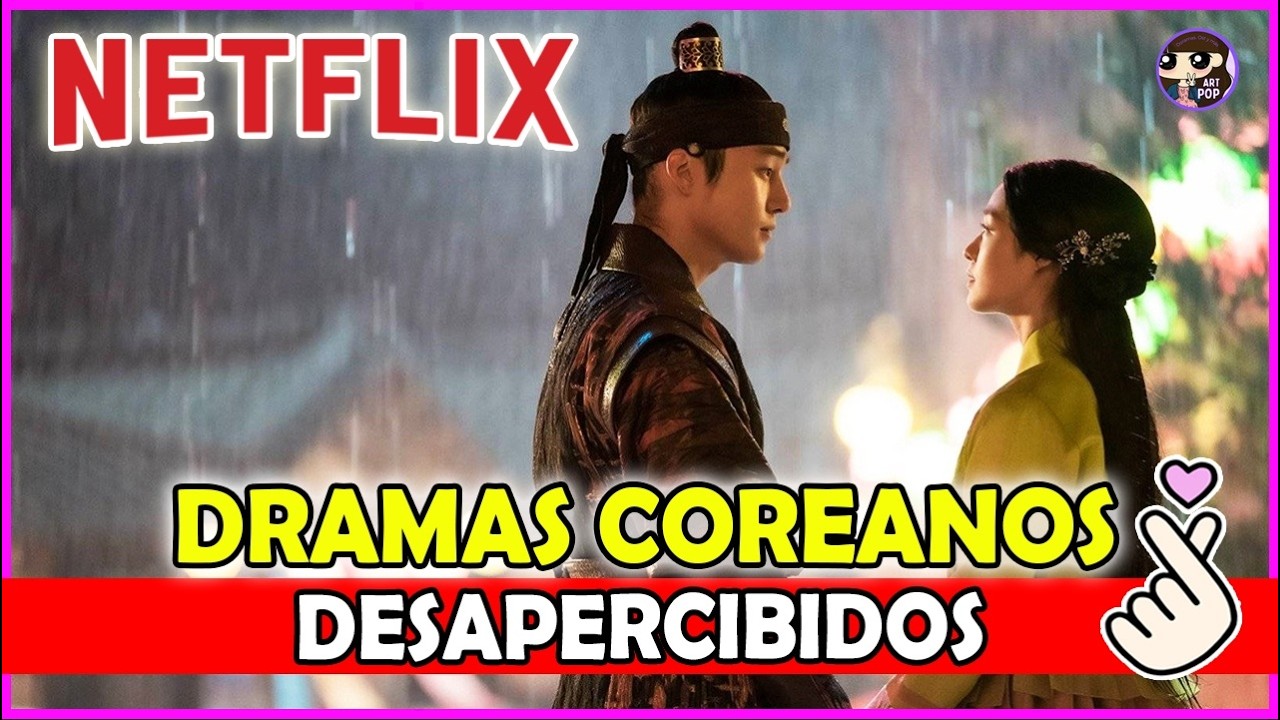 TOP 16 Dramas Coreanos que pasaron DESAPERCIBIDOS pero que son INCREÍBLES en NETFLIX