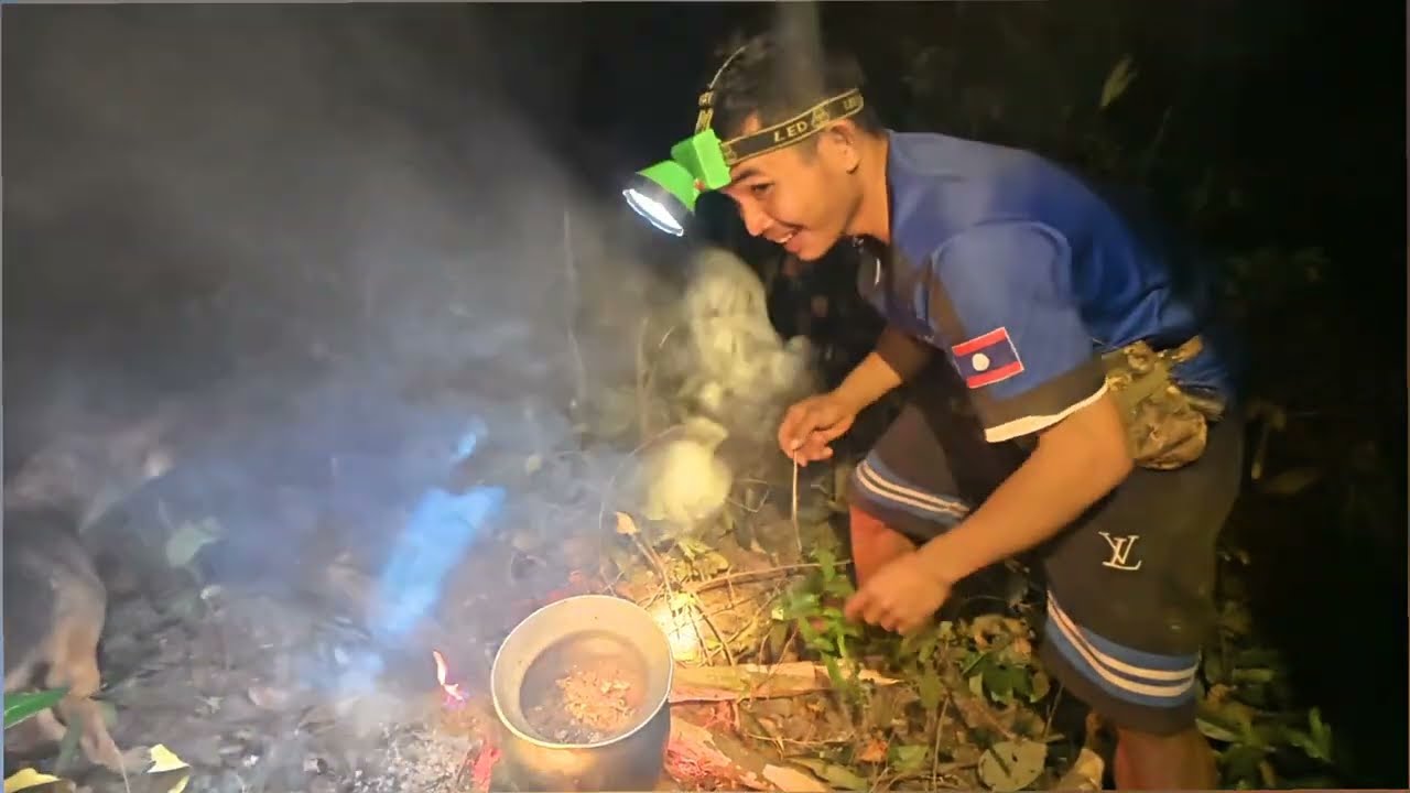 เข้าป่าวันแรก,พานักล่าไปสมทบกับทีมงาน//พรานจิตคนหากิน//