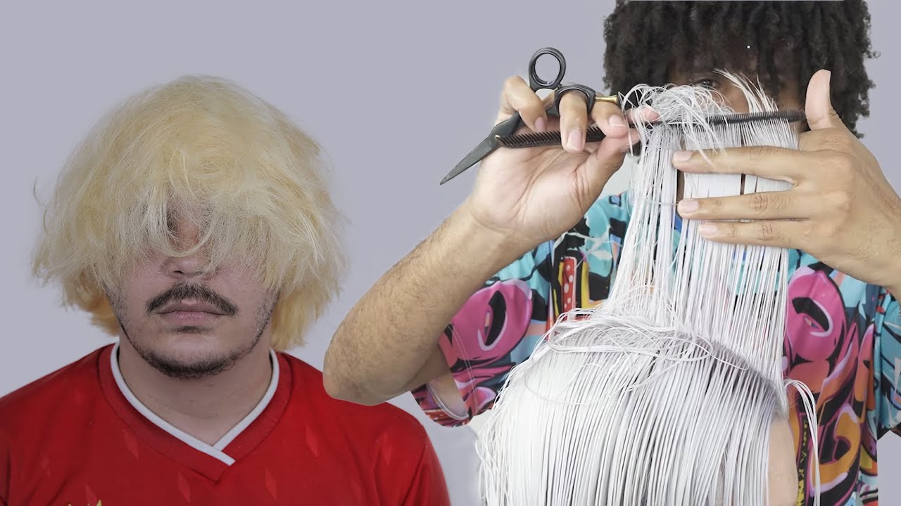 ❄WHITE TRANSFORMATION❄ fazendo corte Maracá branco 🇧🇷