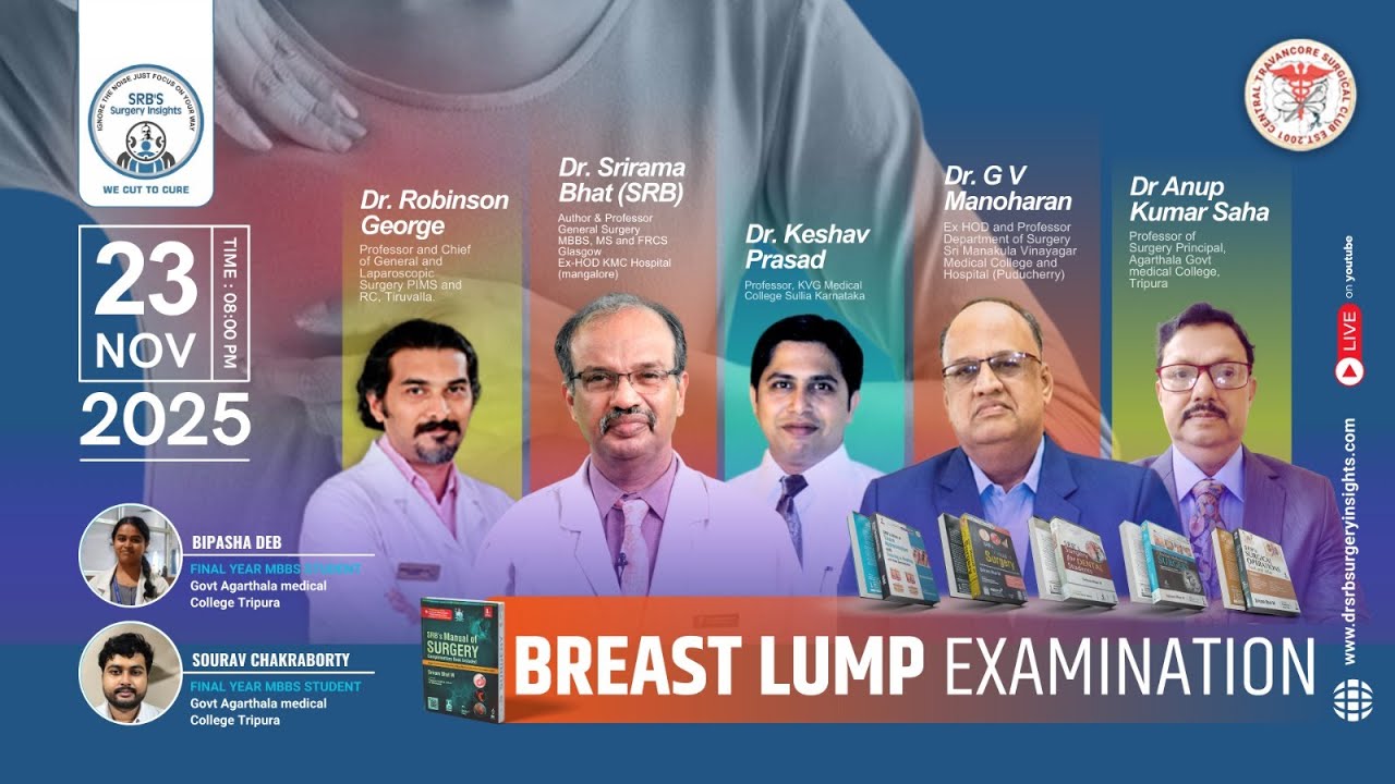 Breast Lump Examination | Dr. SRB | Live