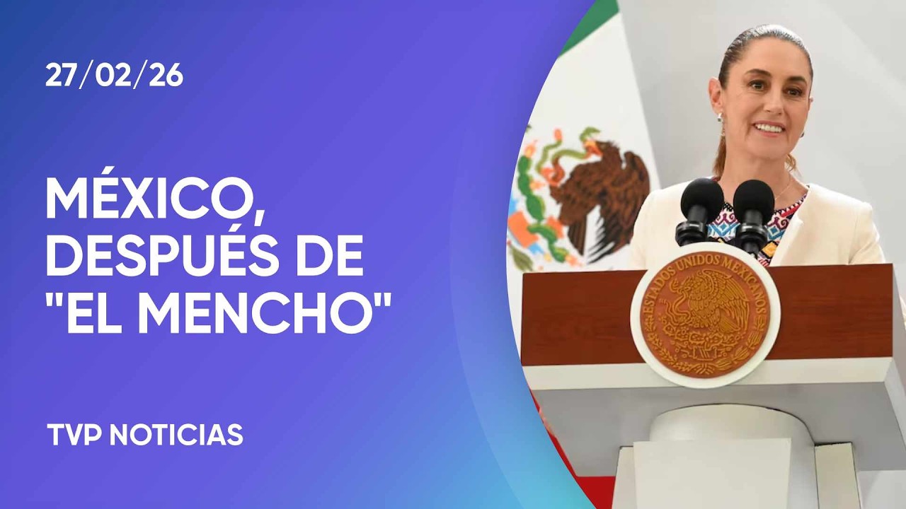 México: Sheinbaum, contra el narcotráfico
