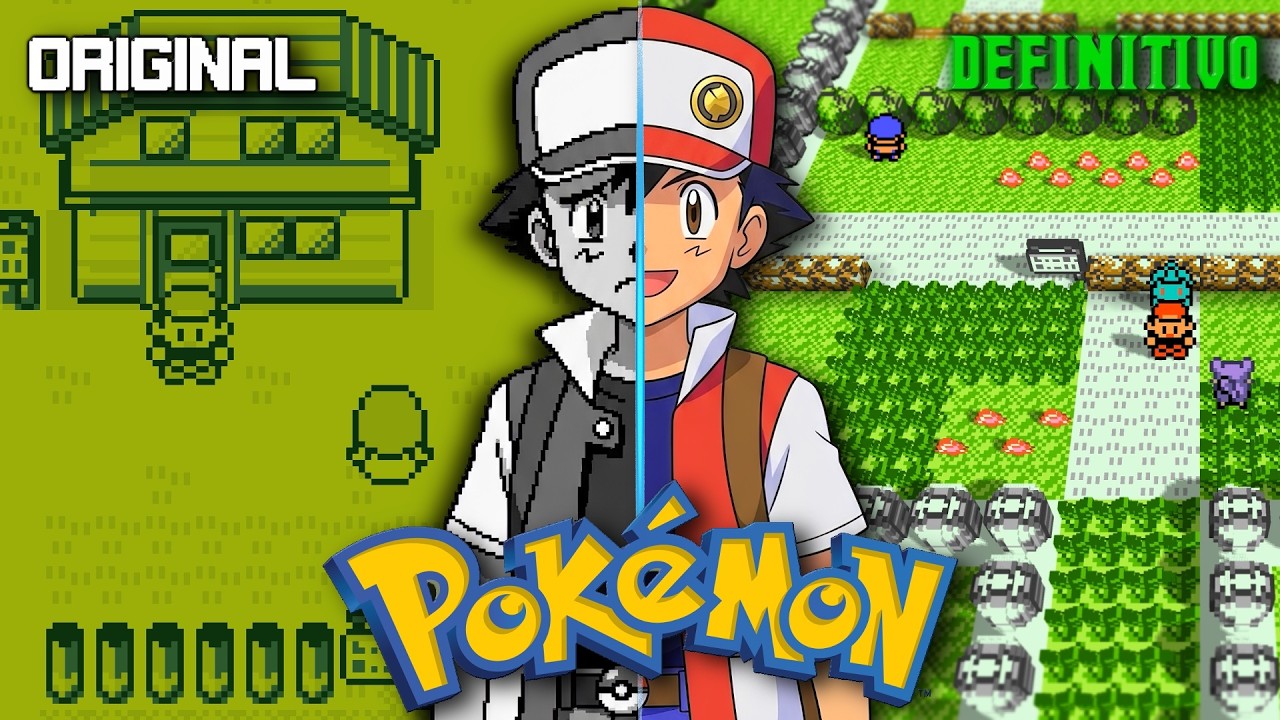 A MELHOR FORMA de jogar Pokemon RED, BLUE e YELLOW em 2026.