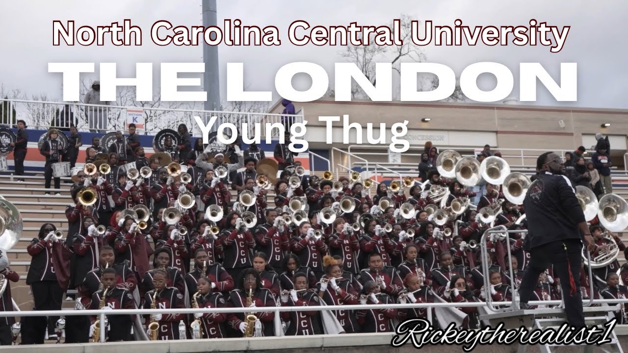 NCCU Marching Band 2025 “The London” @youngthug | MSU Vs NCCU 