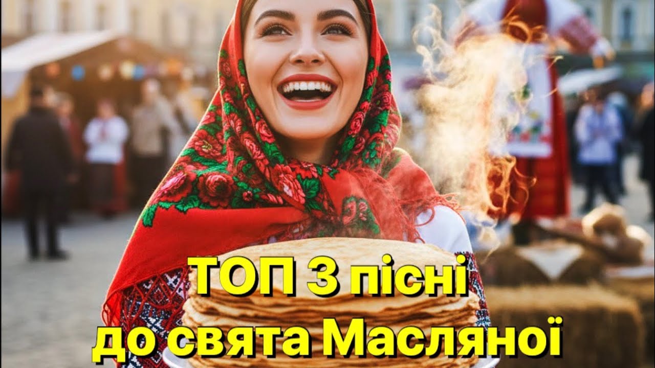ТОП 3 пісні до свята Масляної 2026🥞Свято Масляної 