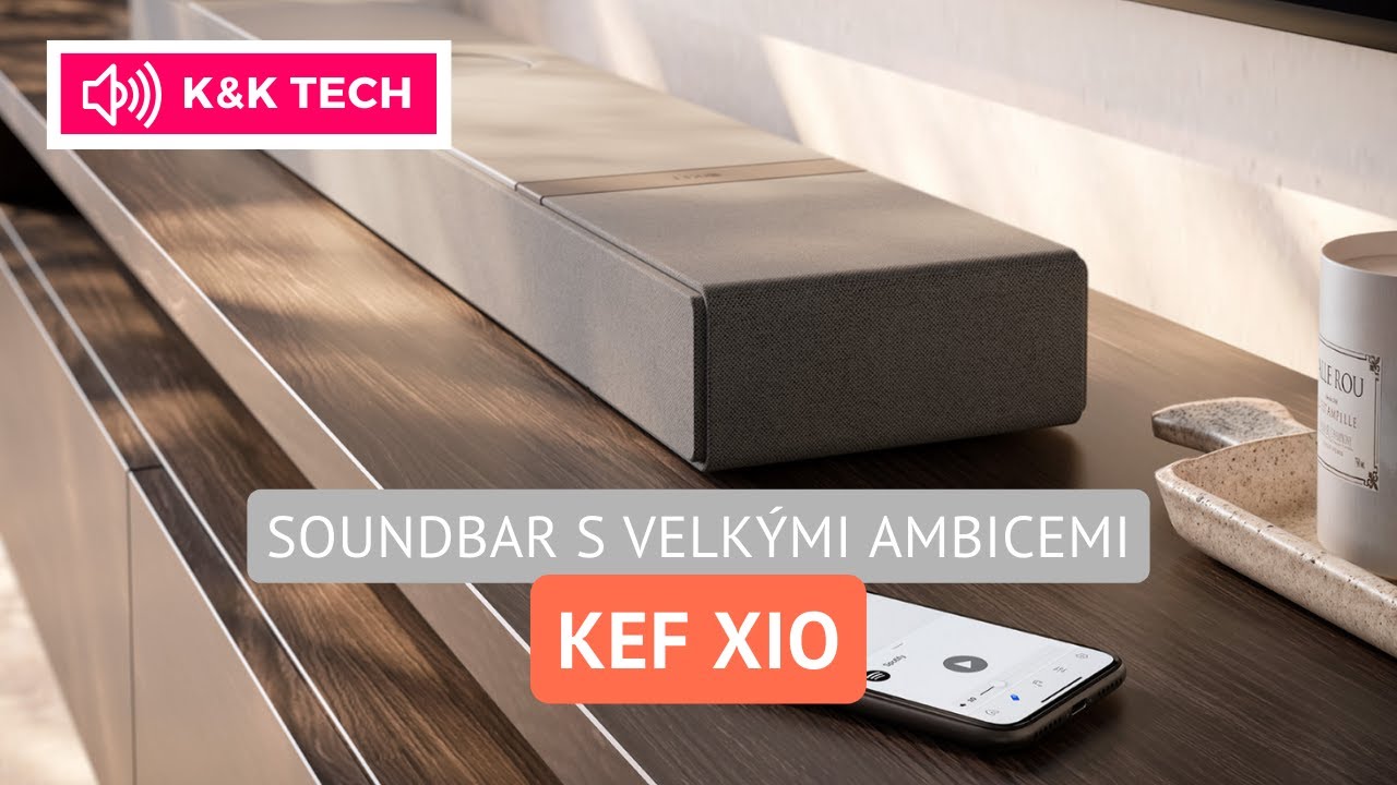 Soundbar KEF XIO [Recenze & Představení]