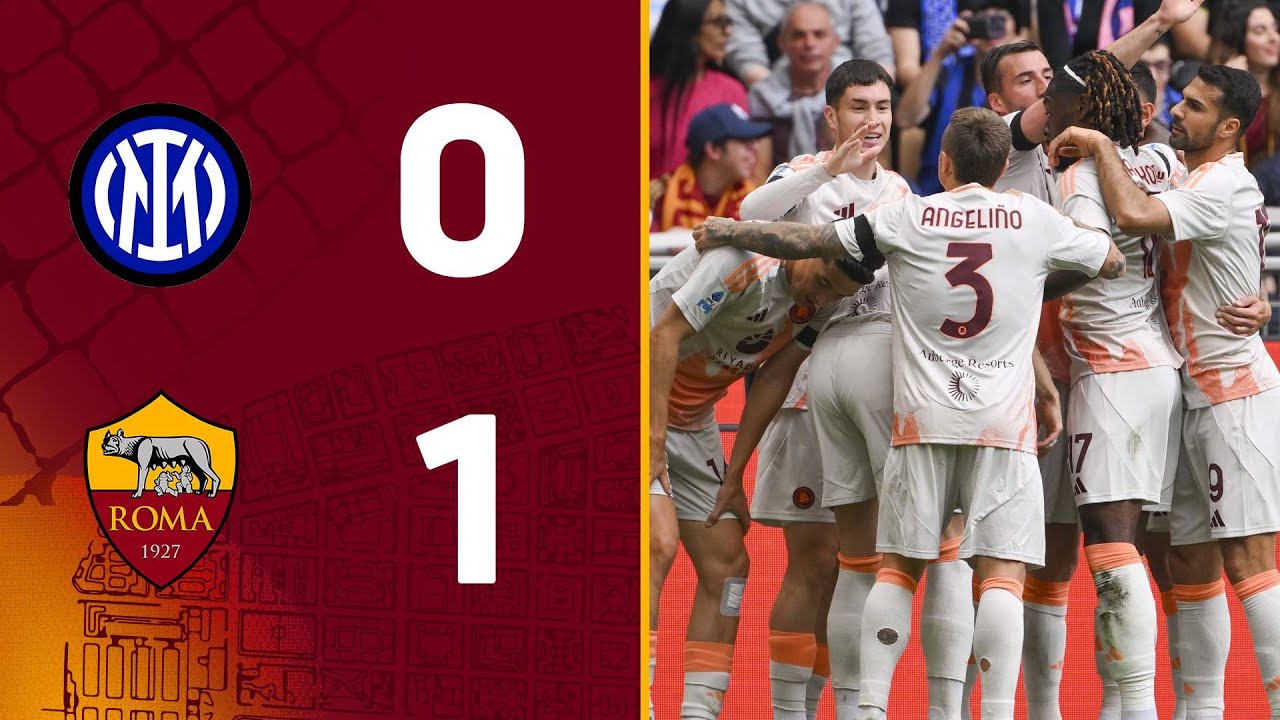 INTER 0-1 ROMA | SERIE A HIGHLIGHTS 2024-25