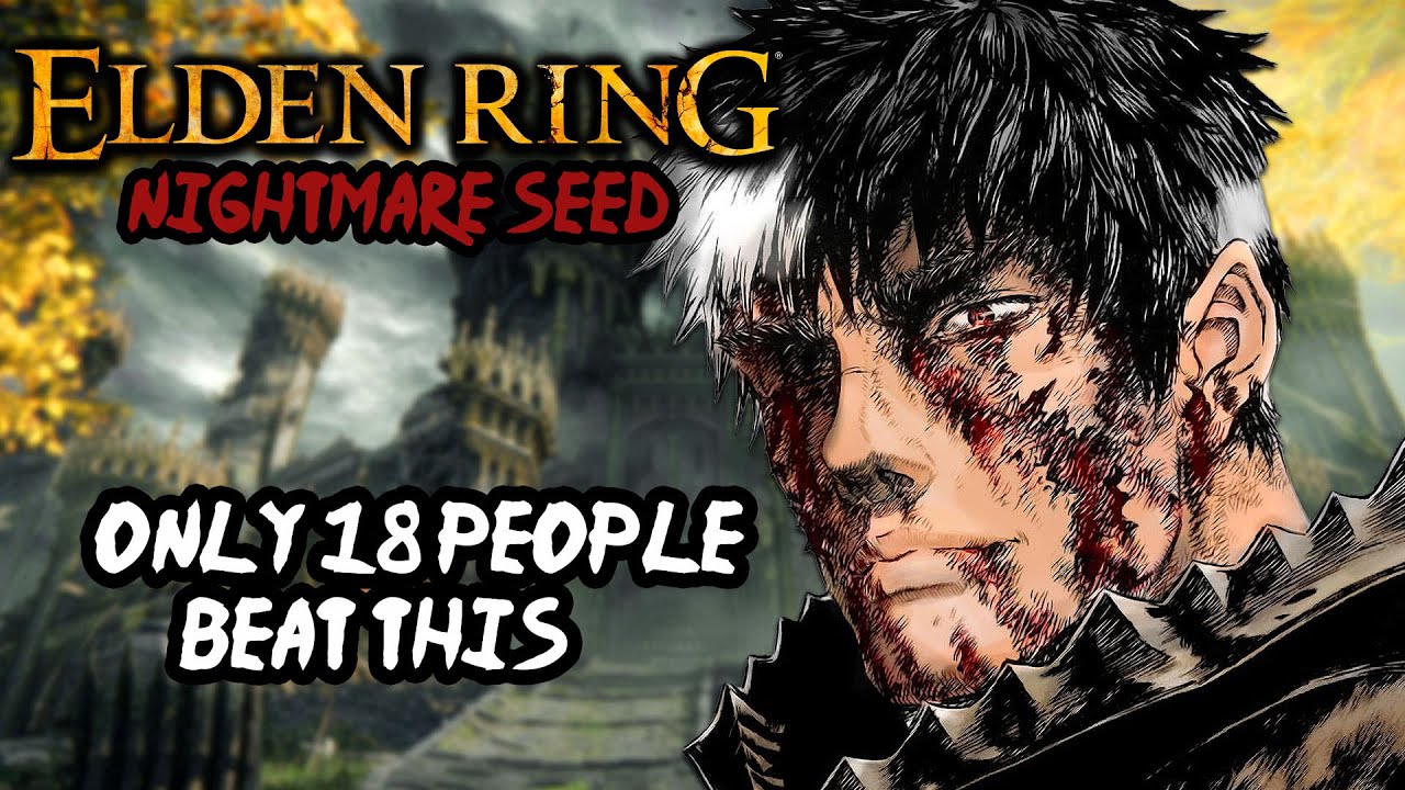 Я играл в Elden Ring's Hardest Mod за Гатса (Семя Кошмара).