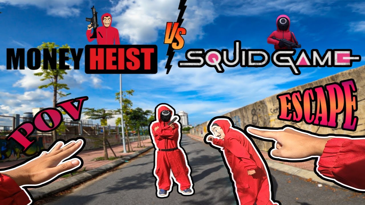 MONEY HEIST VS SQUIDGAME ll A Lie Of The Boss 4 ll ESCAPE !!