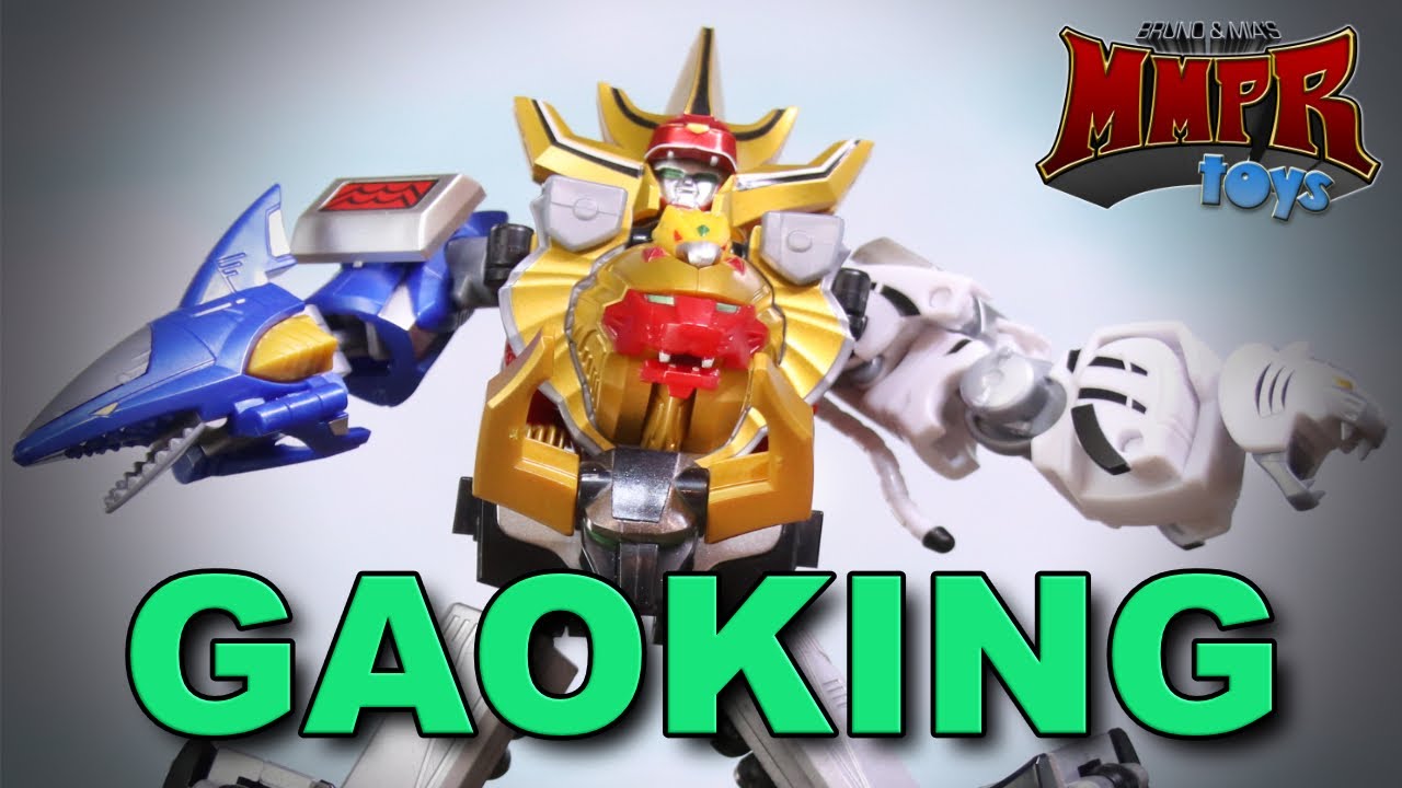 NEW Power Rangers Wild Force Megazord! (Gaoranger SMP GaoKing)